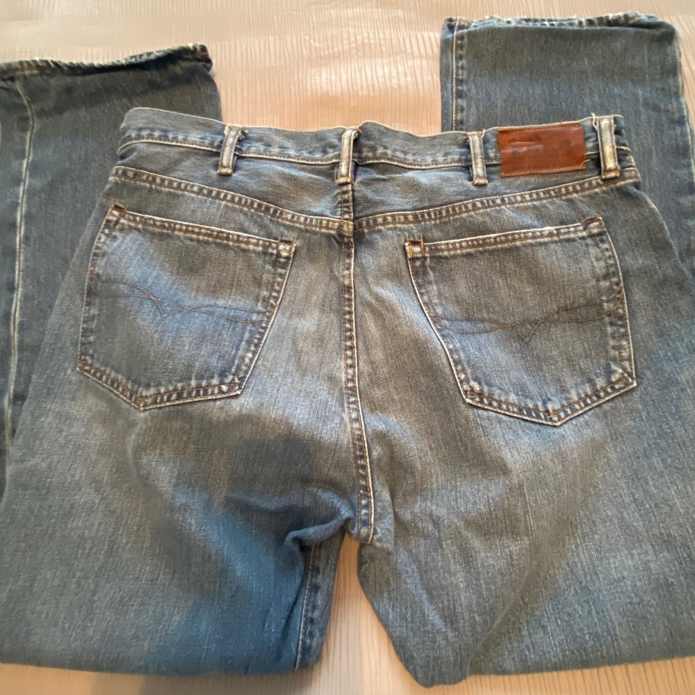Men’s Denim Polo by Ralph Lauren Size 38x30 - Picture 2 of 10